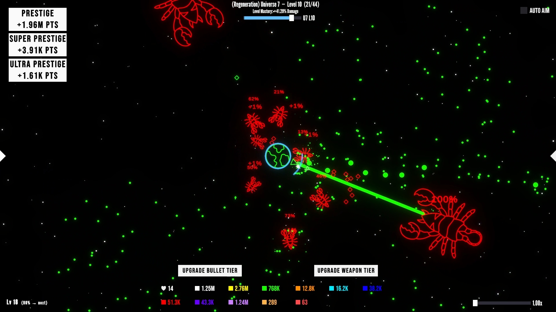 Hive Fall gameplay — boss fight