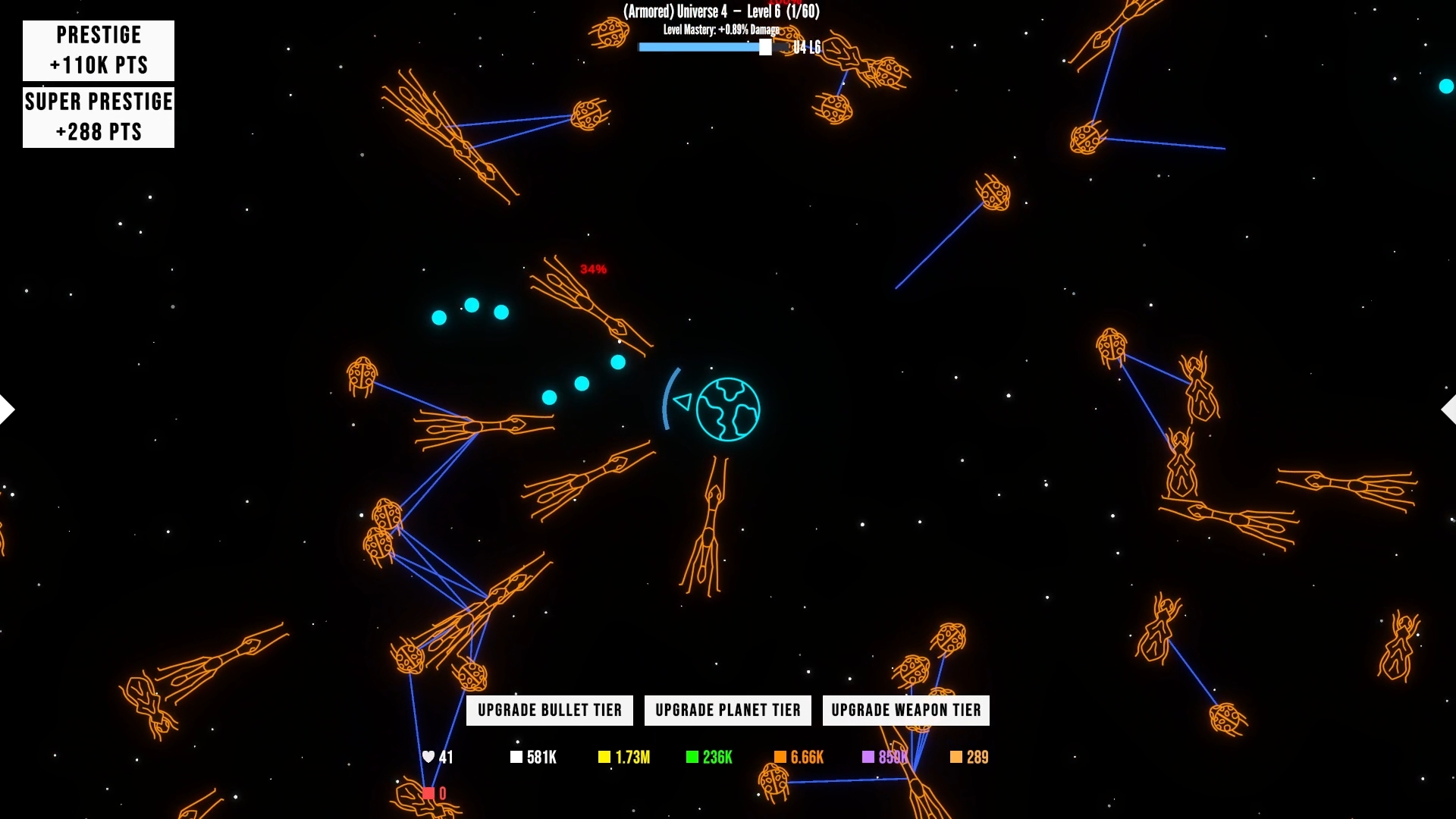 Hive Fall gameplay — enemy encounter
